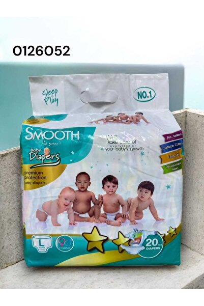 Feah Smooth BC1091 "SMOOTH" BABY DIAPER LARGE 20PC
