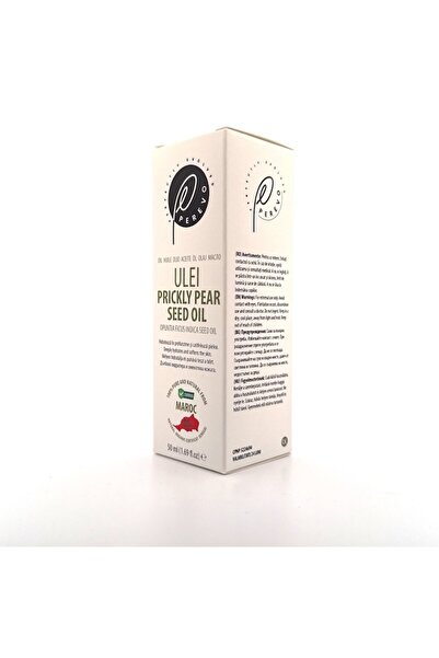 Perevo Ulei de Opuntia - din Semințe de Cactus, 100% Pur, Organic, Presat la Rece – Anti-îmbătrânire pentru Piele Matură sau Uscată
