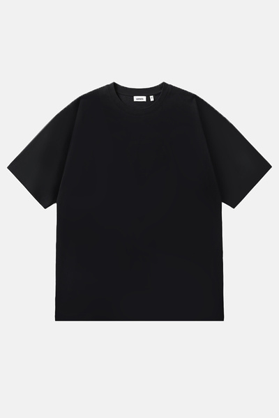 Vaneda Vany Erkek Regular Fit Bisiklet Yaka T-Shirt Siyah