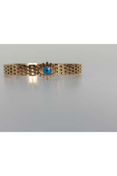 Karma Ars Stainless Steel Steel Yellow Bracelet