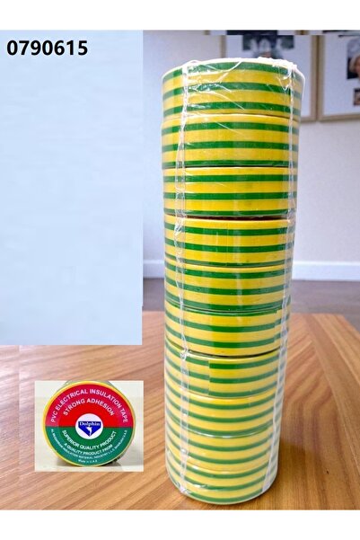 Dolphin PVC EI130MIC YELW+GREEN 18MM