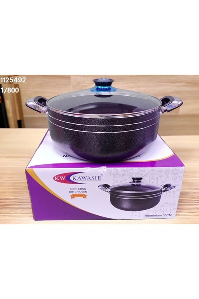 Kawashi KW-SP 30CM DUTCH OVEN 2.5MM G/COVER