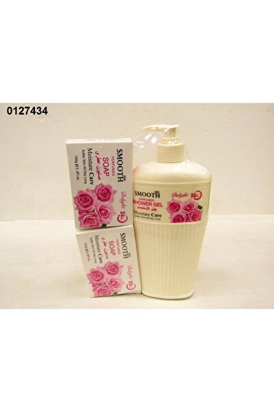 Feah Smooth SM-436 جل استحمام ديليت + صابون 2X 500 مل + 100 جرام + 100 جرام
