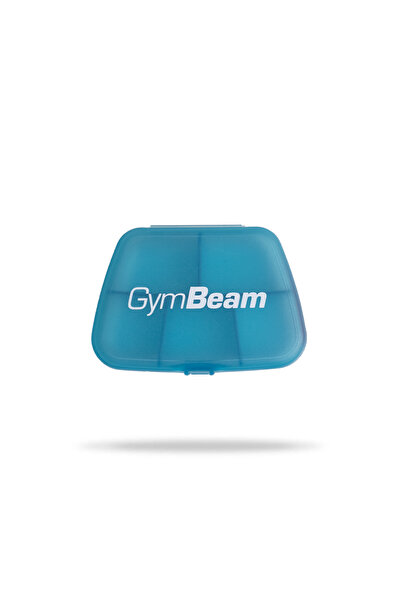 GymBeam PillBox 5 Acvamarin