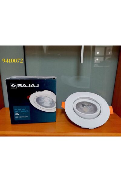 Bajaj 91426 إيفورا نيو سبوت سويفل داونلايت 6 واط NDL