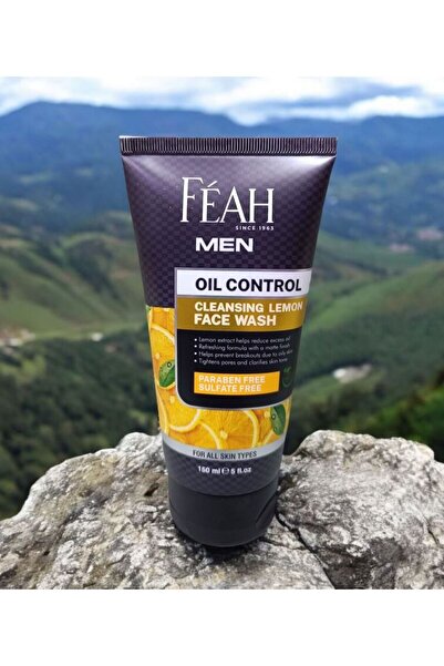 FEAH غسول للوجه للرجال للتحكم في الزيوت 150 مل