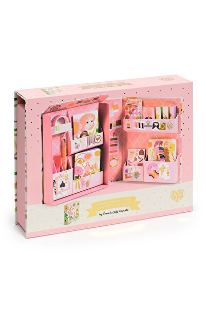 djeco Fashion-themed stationery set,
