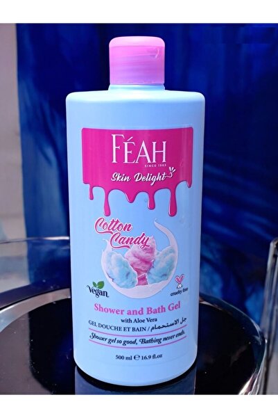 FEAH جل استحمام وغسول للجسم برائحة حلوى القطن 500 مل