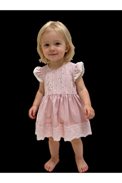 The-kid.co ROSIE CASUAL DRESS - PINK