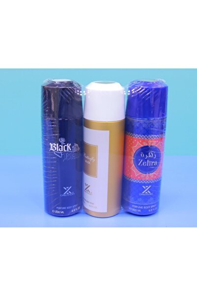 X Creation ASST DEO 200ML (3PCS)