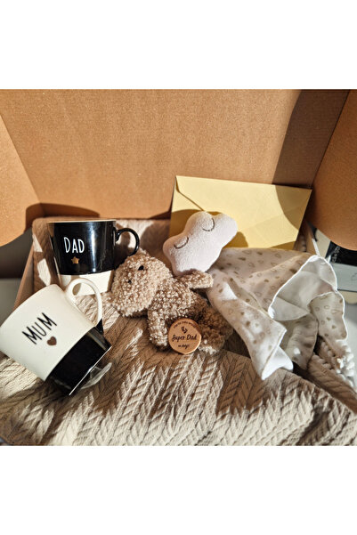 Miraboo Set Cadou Complet „First Moments” – Pentru Părinți și Bebelus (Cutie ...