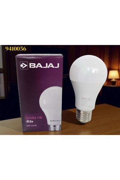 Bajaj مصباح LED 91410 IVORA HB بقوة 12 واط CDL E27