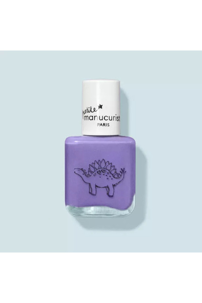MANUCURIST Green - Washable Nail Polish - Hector the Stegosaurus, Kids,