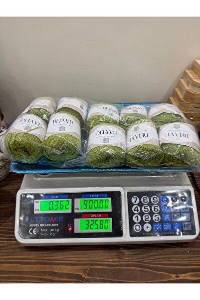 Etrofil lanacot yünlü ihraç ip (362 gram )yeşil