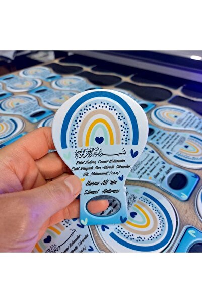 LecaTTe alon Magnet Açacak - 35 Adet - Sünnet, Nişan, Söz, Düğün Hediyelik -b...
