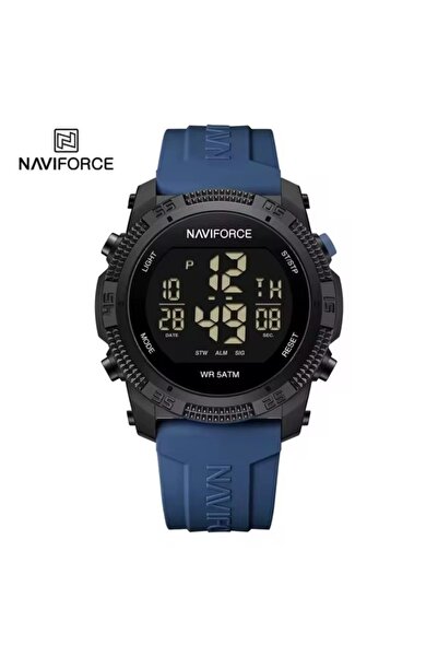 Naviforce Ανδρικό Ρολόι 7104 Μπλε Μοντέρνο Στυλ Κορυφαία Οθόνη Ανθεκτικό Κομψ...