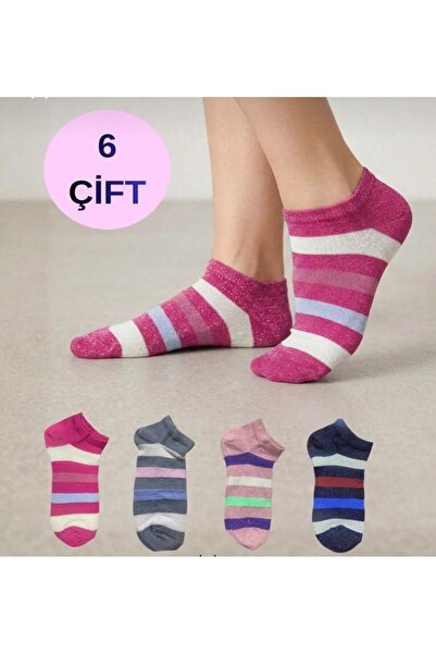 ragistore Pachet de 6 șosete de damă cu sclipici pentru noul sezon