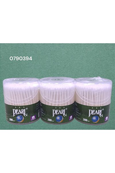 Sea Pearl COMPOSITABLE COTTON SWABS 200PC (PP JAR)