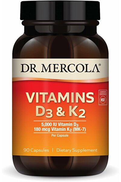 VITAMIN D دكتور ميركولا فيتامينات د3 وك2 - تدعم صحة الجهاز المناعي والدماغ وا...