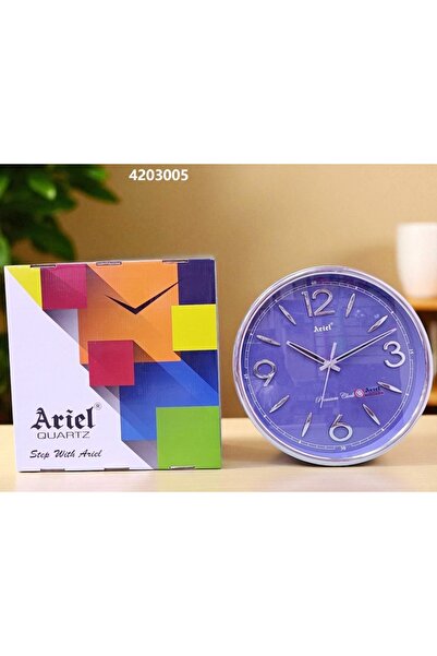 Ariel Quartz A-2791 DX PLAIN BLUE, P BLU, YELLOW, GREEN CLOCK