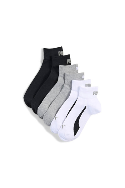 Puma Lifestyle Quarter Socks (3 Pairs) 93858202 White