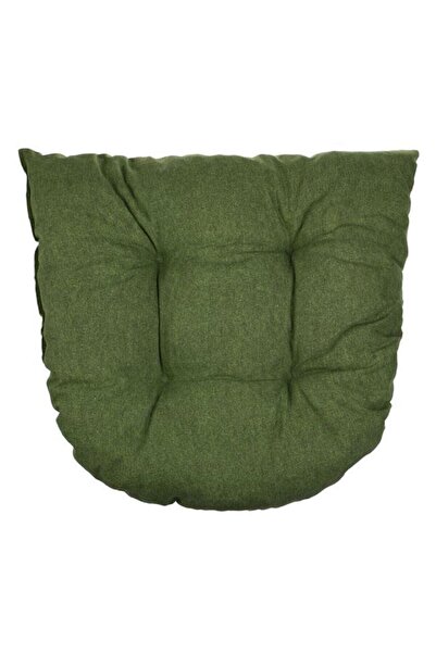 OEM Pernă de podea verde Horseshoe 45 x 50 cm