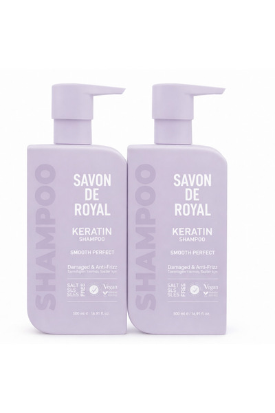 Savon De Royal Șampon cu Colagen – Revitalizare pentru păr fin, 2x500 ml