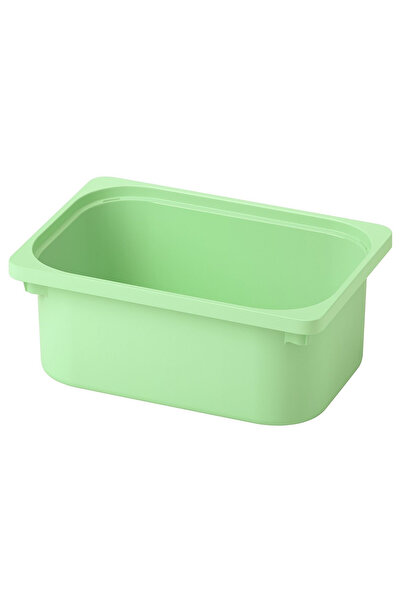 IKEA Light Green Useful Storage Box 42X30X10 cm Toy Organizer Children's Room