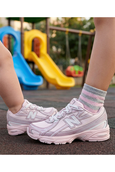 New Balance 740 Παιδικά και βρεφικά παπούτσια casual sneaker ροζ