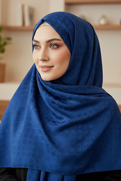 TOFİSA Shawl Indigo - 28204-Indigo