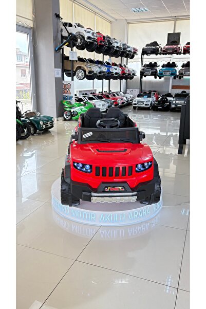 ÖZDEMİRCİ MOTOR AKÜLÜ ARABA DİSCOVERY 4*2 JEEP 12 VOLT ÇİFT MOTOR