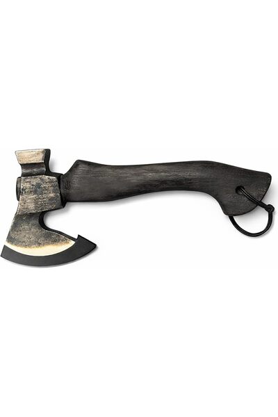 AutoFamily فأس يدوي صغير الحجم بمقبض خشبي