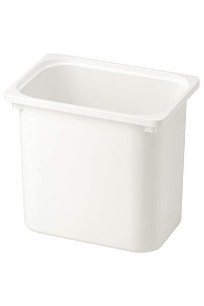IKEA White Modern Storage Box 42X30X23 cm Toy Organizer Children's Room
