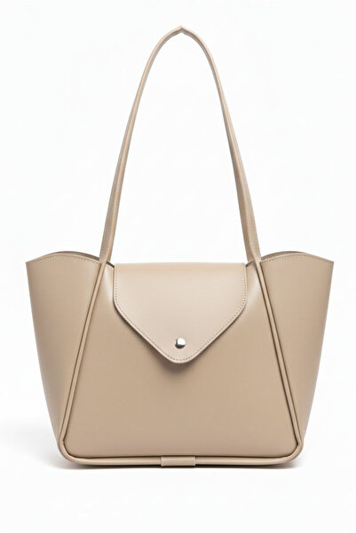 TOFİSA Жіноча сумка через плече з клапаном зі штучної шкіри норки - 28253-VIZON