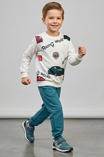 TOFİSA Σετ Πιτζάμες για Αγόρια με Σχέδιο Πετρόλ - 28243-PETROL