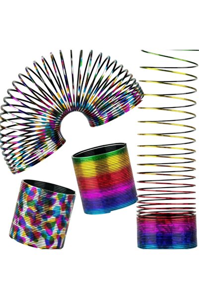 Kuzey VIP YÜKSEK KALİTE 12 ADET PARLAK METALİK STRES YAYI PARLAK 5 CM STRES O...