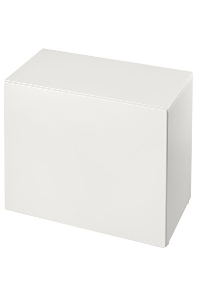 IKEA Beyaz Fonksiyonel Saklama Ünitesi 90x50x48 cm Çocuk Odası Oyuncak Dolabı Düzenleyici