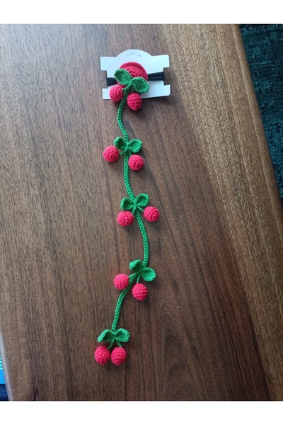 Handmade مشبك سالكام كيريز مطاطي مصنوع يدويًا 40 سم.