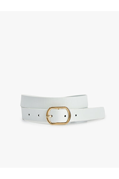 Koton Metal Tokalı Suni Deri Kemer