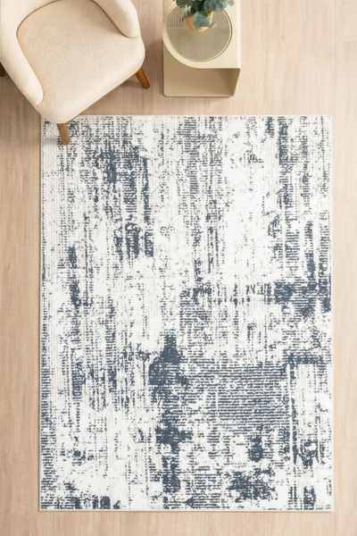 DEKOMOD Premium Soft Extra Soft Textured Furry Digital Printing Non-Slip Base...