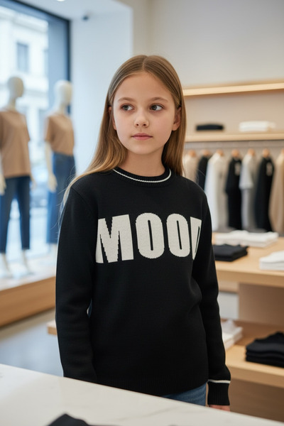 Minimoda Kids Koz Kids MOOD majica sa natpisom