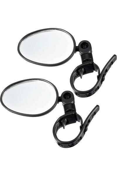 Arabest 2-Pack Bicycle Rearview Mirror, 360° Rotatable Handlebar Mirror for M...