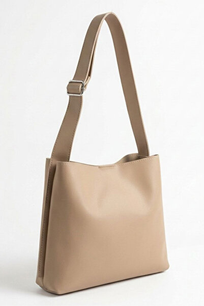 TOFİSA Жіноча сумка через плече зі штучної шкіри норки з ременем - 28309-VIZON