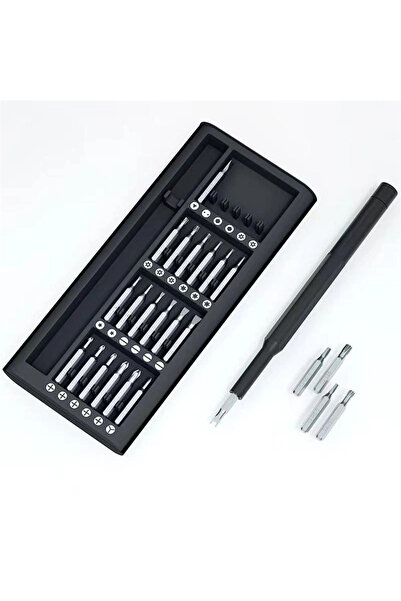 3dsepetim 25 Parça Çok Fonksiyonlu Hassas Tornavida Seti – Telefon Tablet Ele...