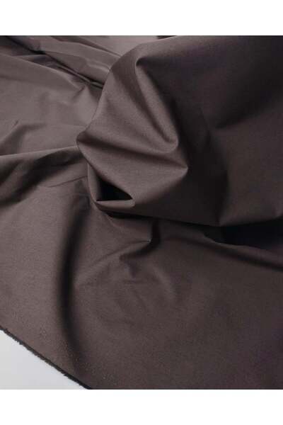 Kumaş Parça Coffee Color Poplin Fabric Width: 145cm