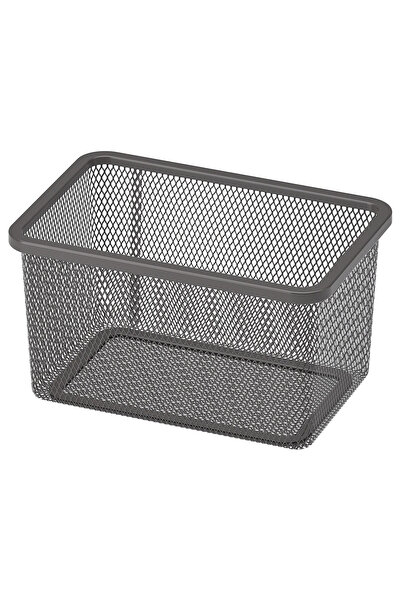 IKEA Dark Gray Practical Storage Box 20X30X10 cm Toy Organizer Children's Room