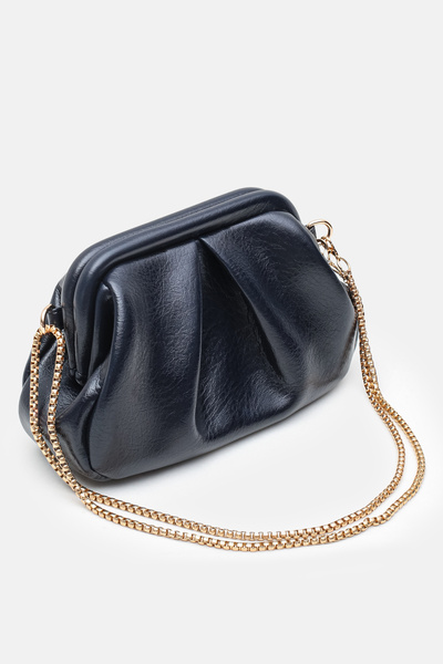 MASLANBAGS Geantă de mână, de braț și de umăr, pentru femei, albastru marin, ...