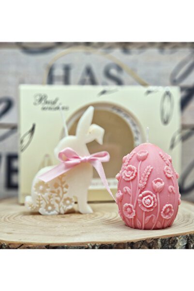 Invitatii Originale EASTER CANDLES - pink duo pack