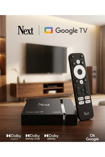 NEXT NEXTSTAR NEXT START PRO 4K ANDROID TV BOX STİCK GOOGLE LİSANSLI