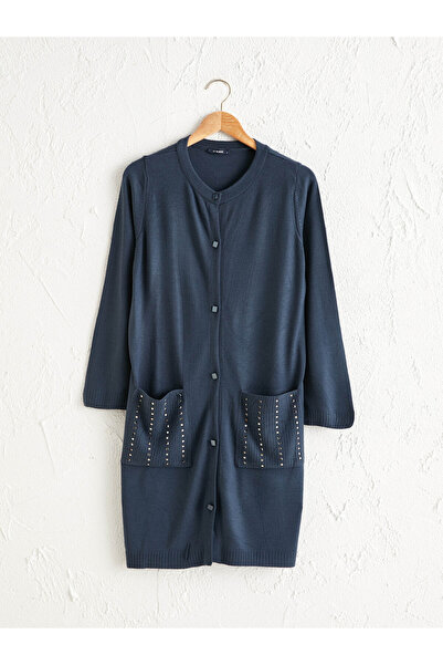 LC Waikiki Pulover cardigan de damă cu mânecă lungă